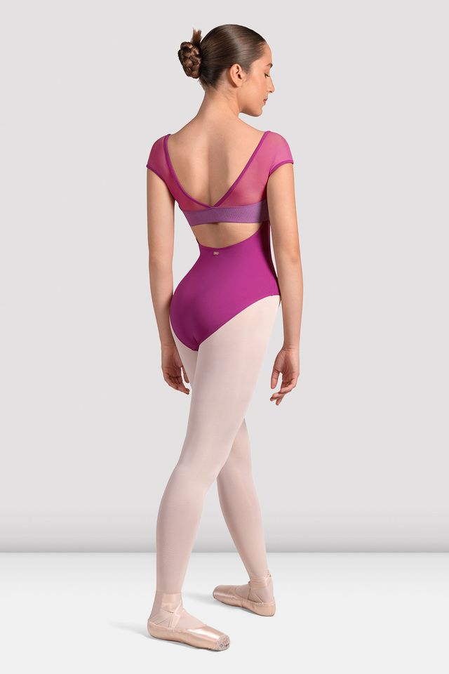 Ladies Mirella Zephyr Cap Sleeve Leotard - BLOCH US