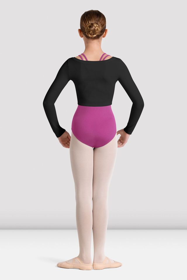 Girls Mirella Kaleidoscope Long Sleeve Top - BLOCH US