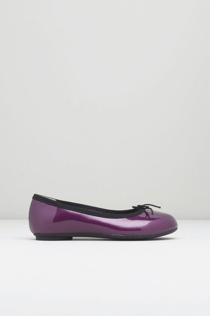 Girls purple flats hotsell