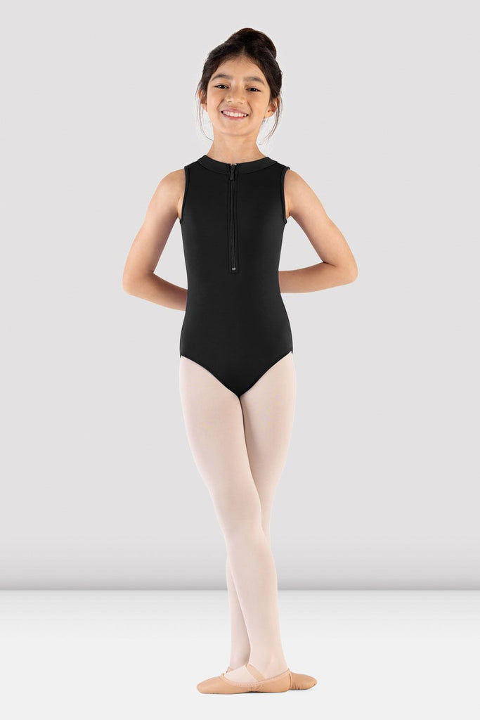 Girls Mirella Majesty Zip Front Leotard - BLOCH US