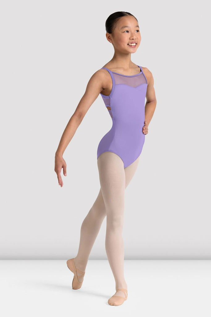 Girls Jazz Floral Cross Back Leotard - BLOCH US