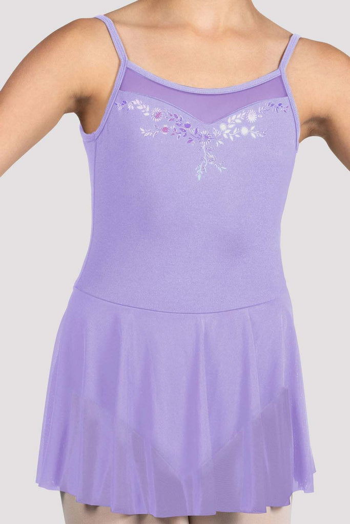 Girls Mirella Glow Girl Camisole Skirted Leotard - BLOCH US