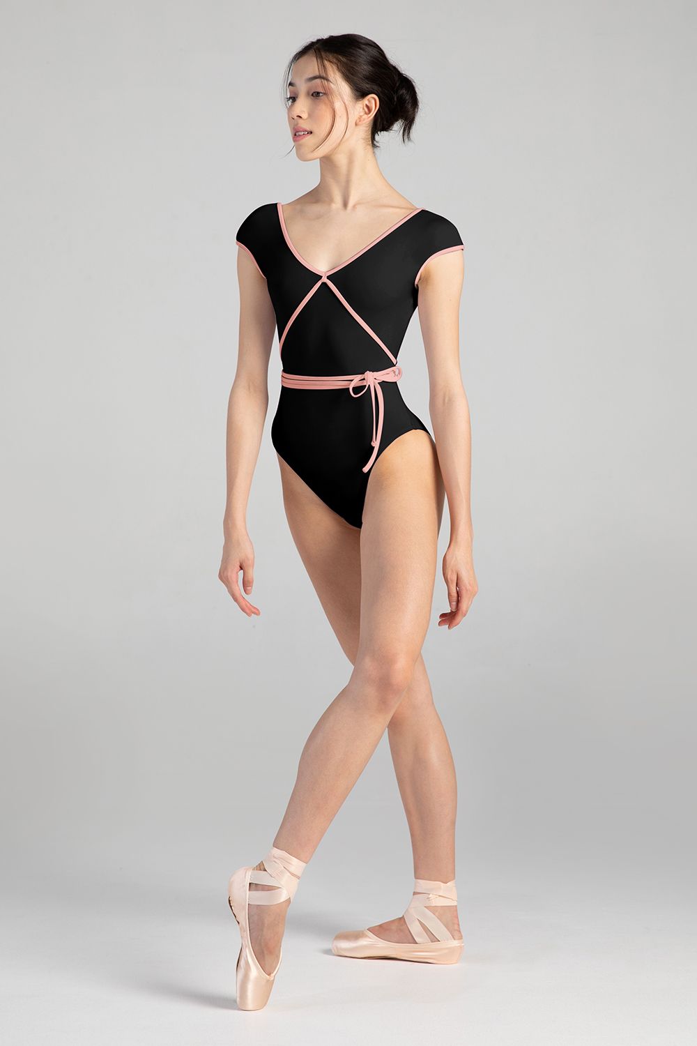 Black Classic Short Sleeve Ballet Leotard for Women – The Dance Bible