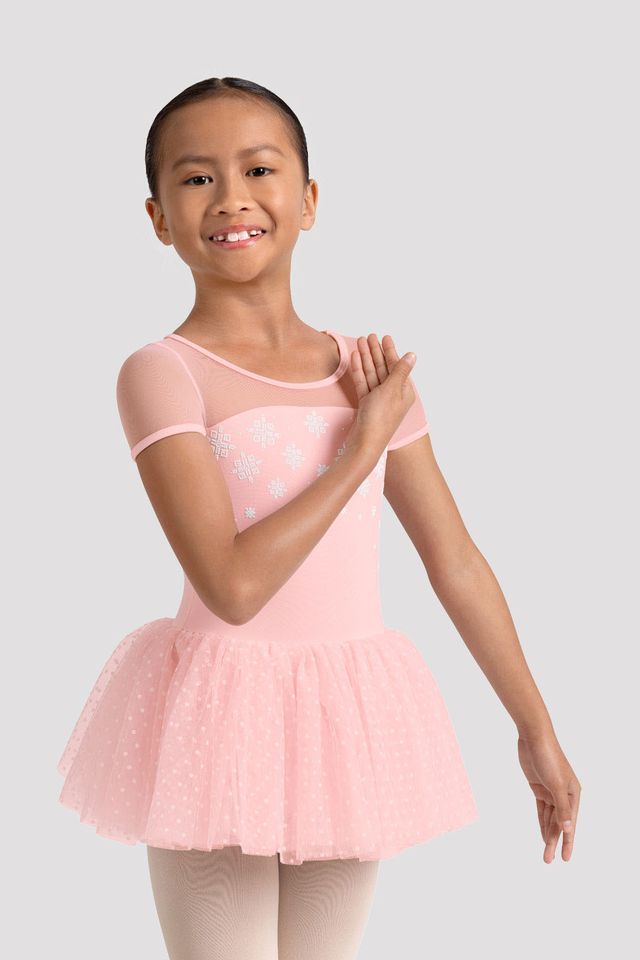 Girls Mirella Kaleidoscope Cap Sleeve Tutu Dress - BLOCH US