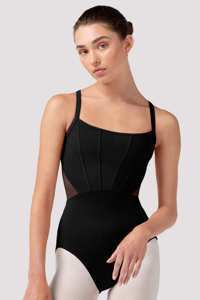 Ladies Mia Mesh Back Leotard - BLOCH US