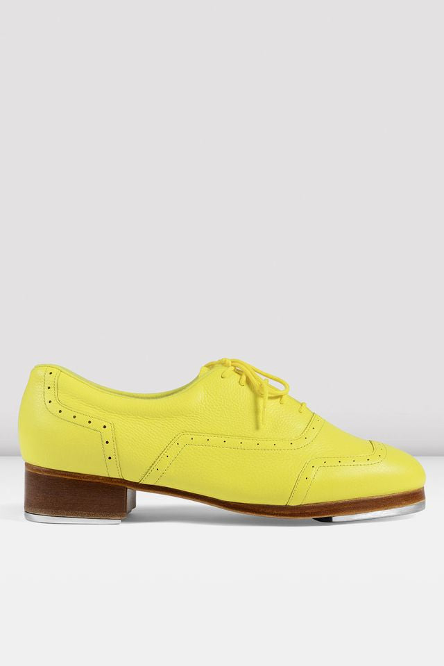 mens yellow dress shoes Giovanni Shane Croco Print Leather Newly designed by After Midnight style # 6978. Handmade Men's Brown & Yellow