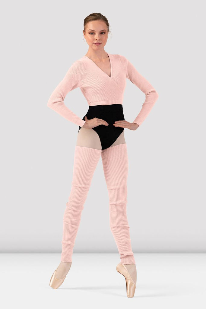 Ladies Celeste Knit Wrap Top - BLOCH US