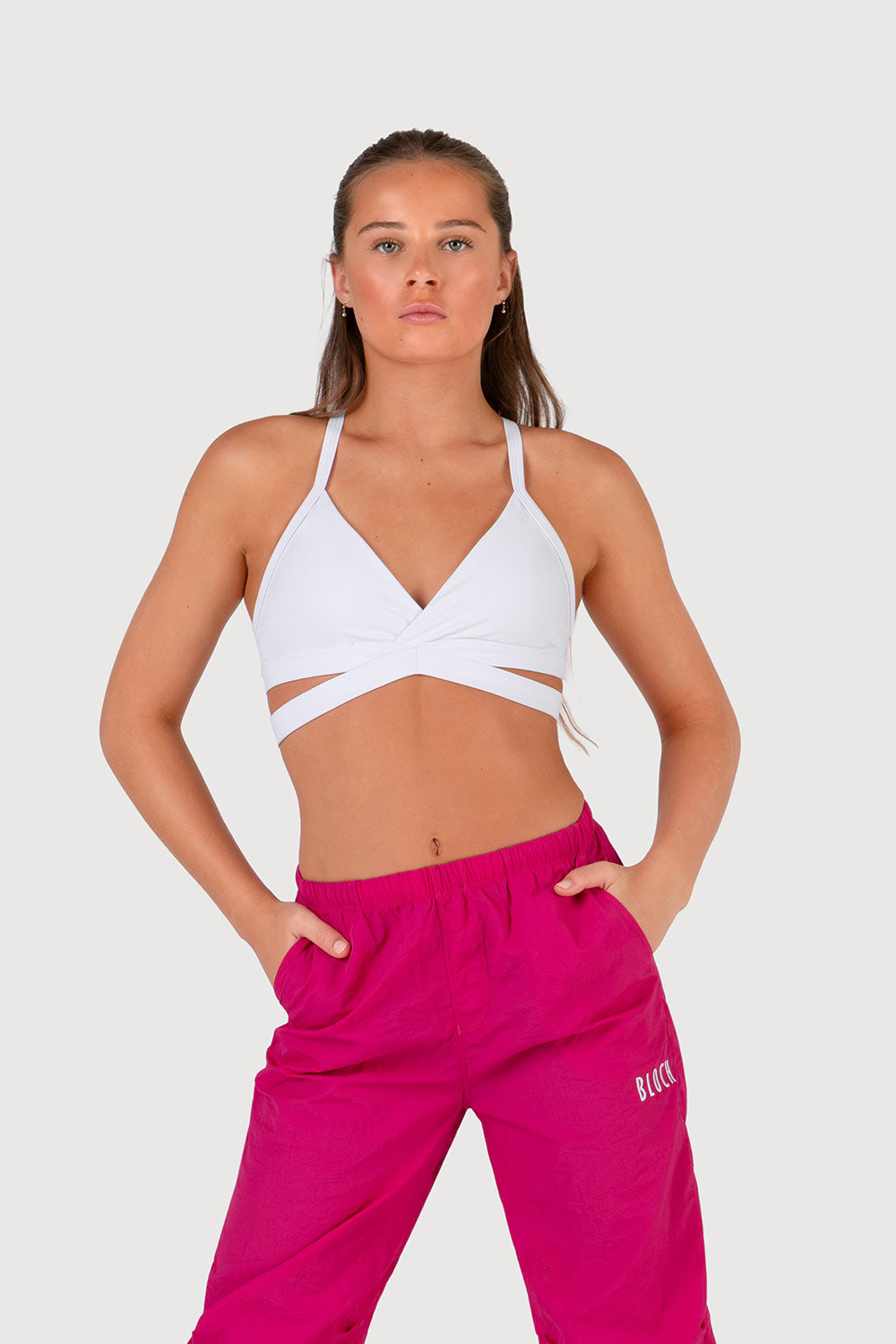 Girls Two Step Crop Top, White – BLOCH Dance US