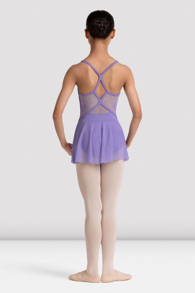 Girls Jesse Floral Skirted Camisole Leotard - BLOCH US