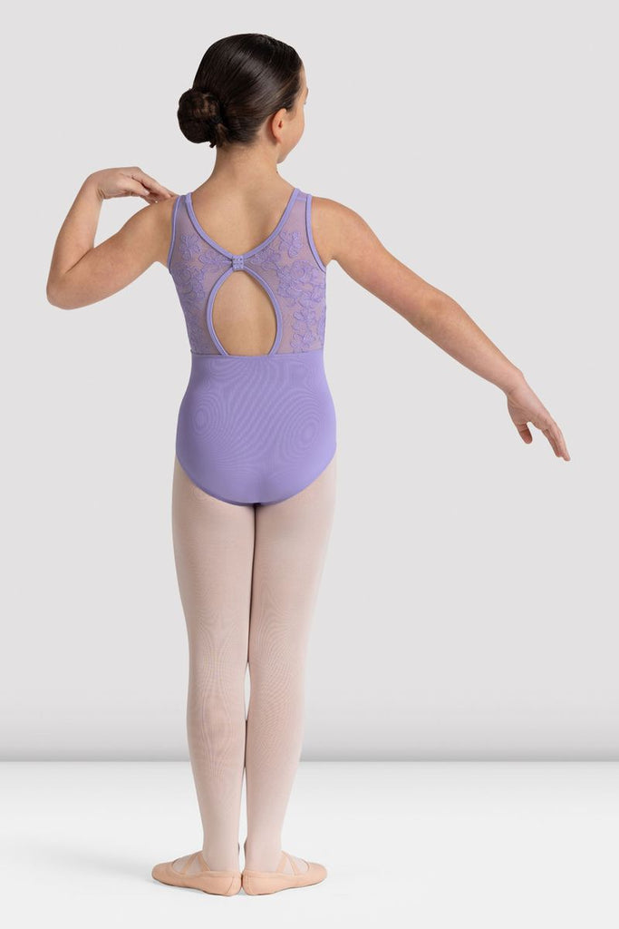 Girls Lulu Floral Tank Leotard - BLOCH US