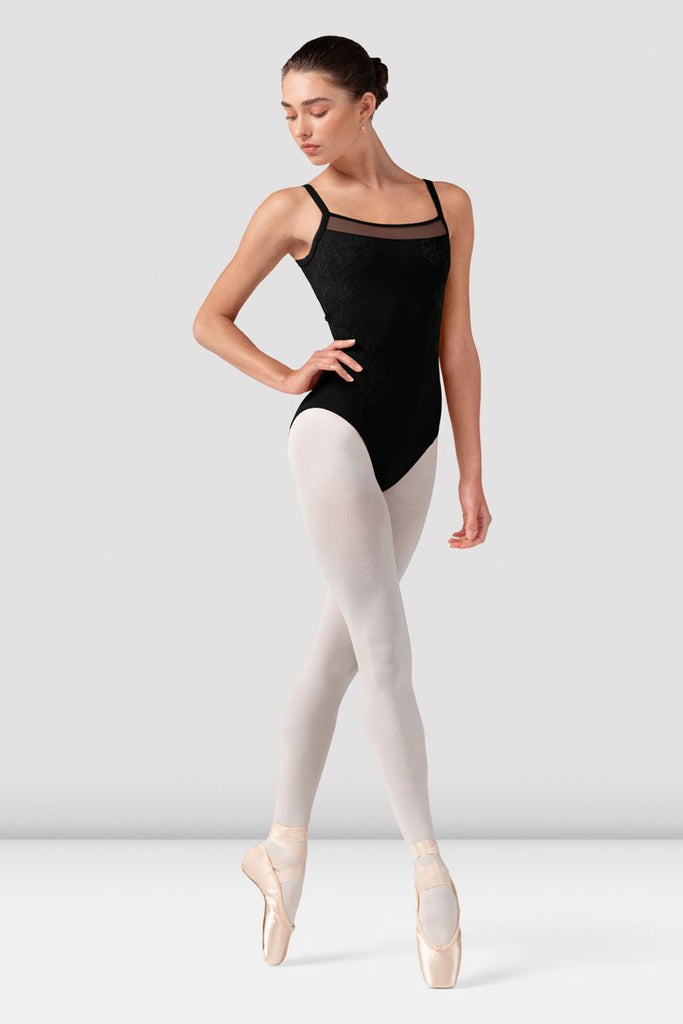 Ladies Lorelei Floral Camisole Leotard - BLOCH US