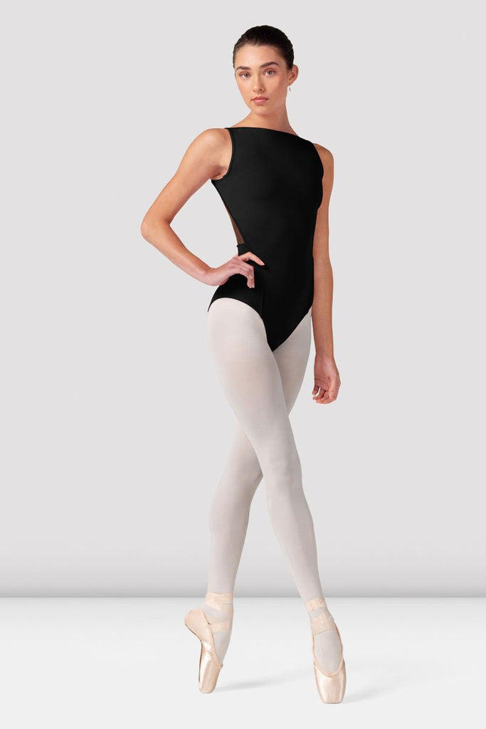Ladies Emma Floral Boat Neck Leotard - BLOCH US