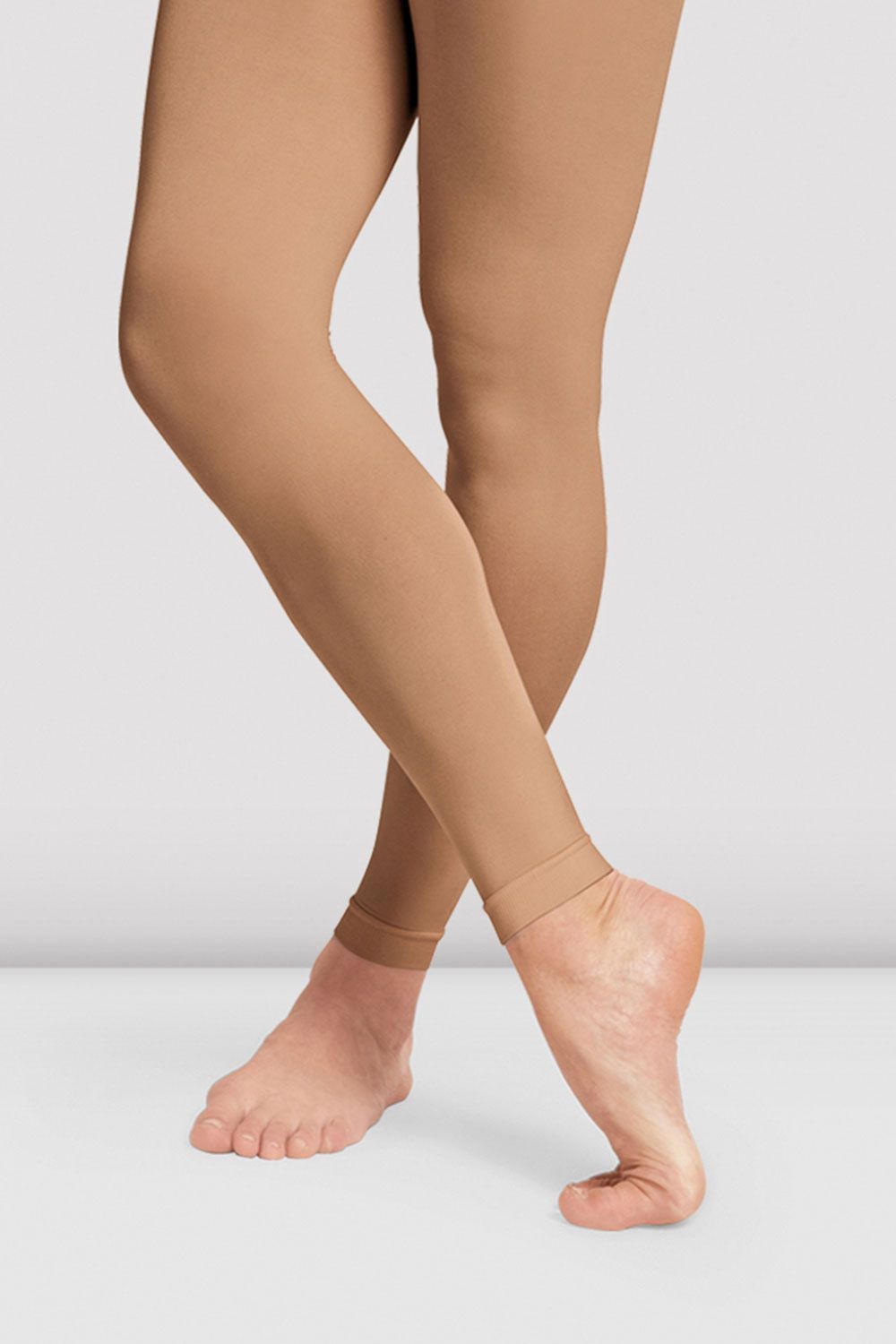 Girls Contoursoft Footless Tights, Bloch Tan – BLOCH Dance US