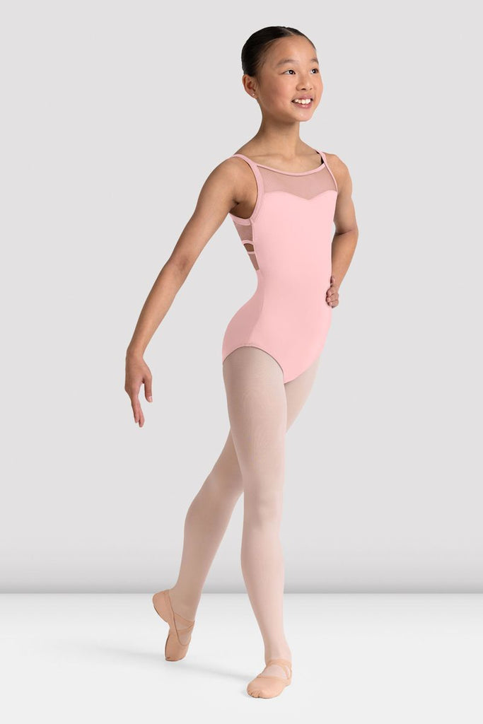 Girls Jazz Floral Cross Back Leotard - BLOCH US