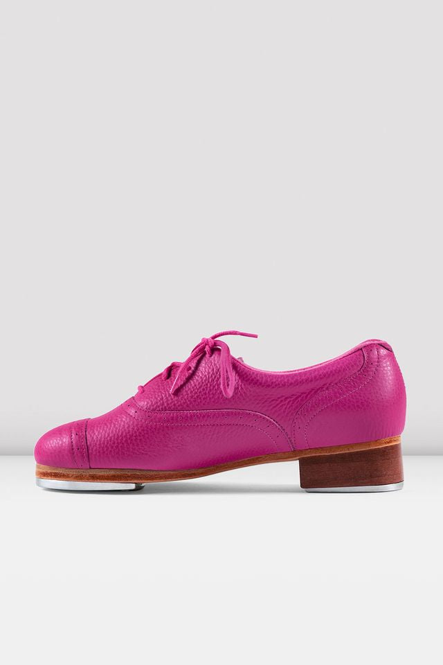 Ladies Jason Samuels Smith Pebble Leather Tap Shoes - BLOCH US
