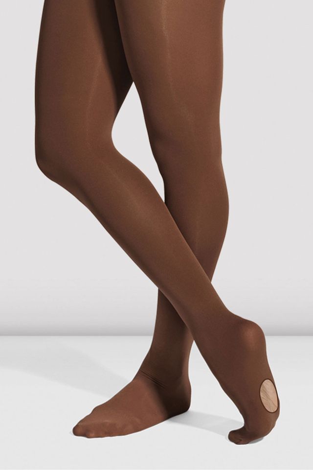 Ladies Convertible Tights, Cocoa – BLOCH Dance US