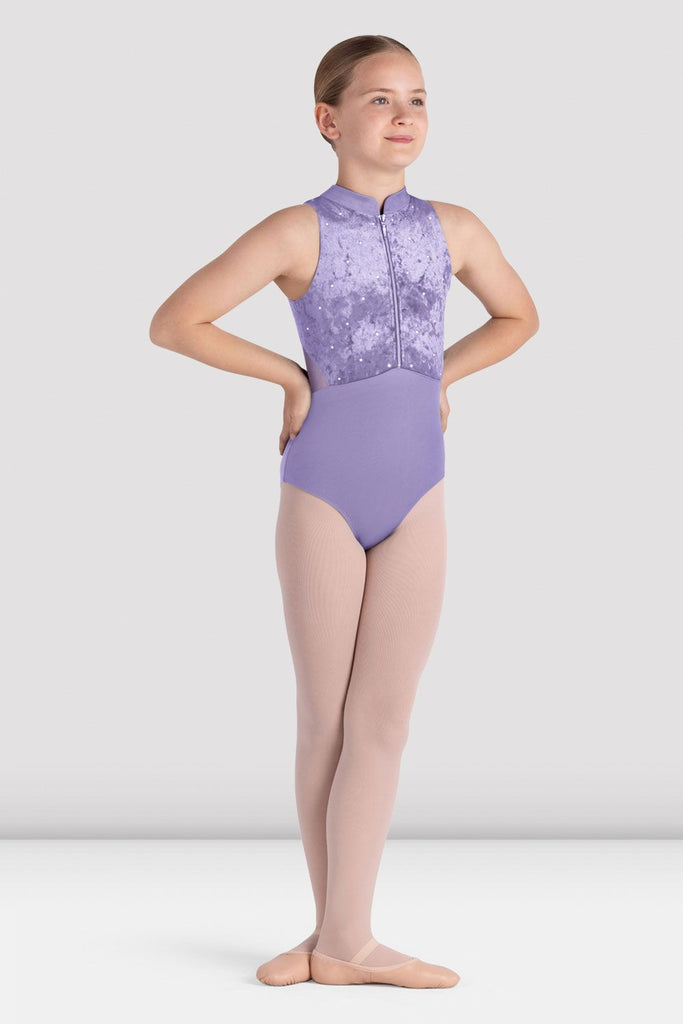 Girls Tanya Zip Front Leotard - BLOCH US