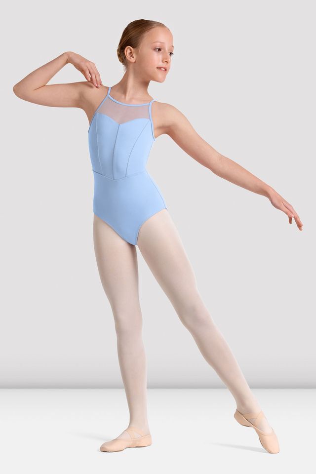 Girls Mirella Kaleidoscope Halterneck Leotard - BLOCH US