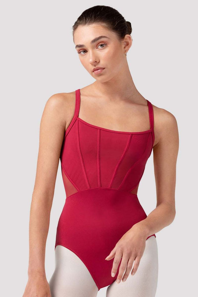 Ladies Mia Mesh Back Leotard - BLOCH US