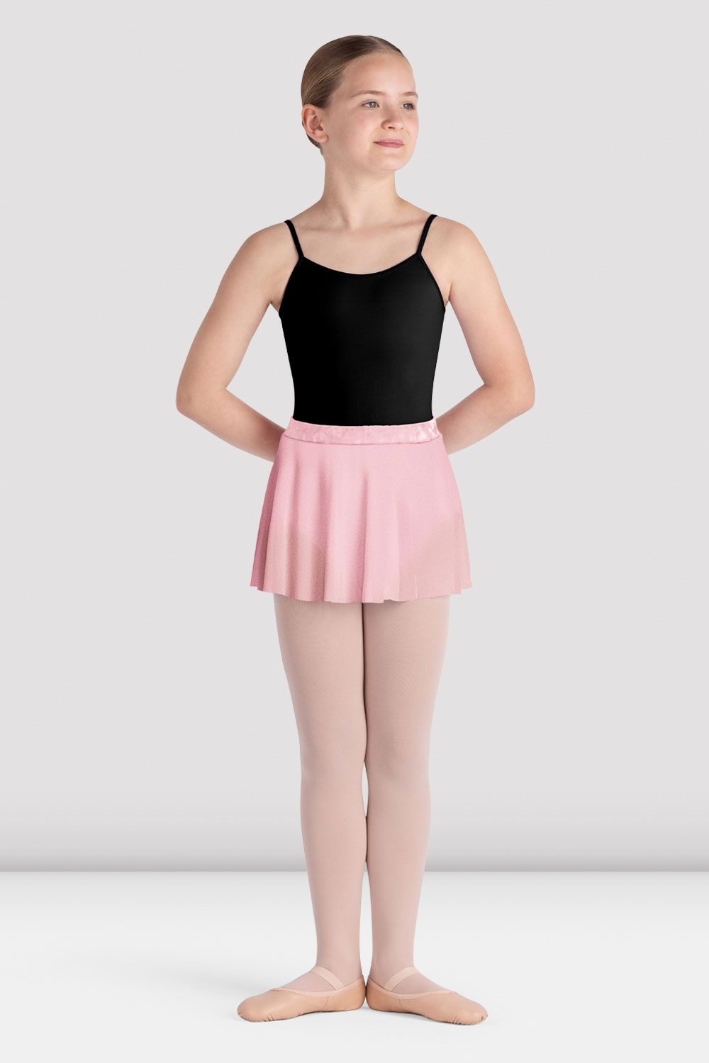 Girls Sadie Mesh Skirt, Pink – BLOCH Dance US1