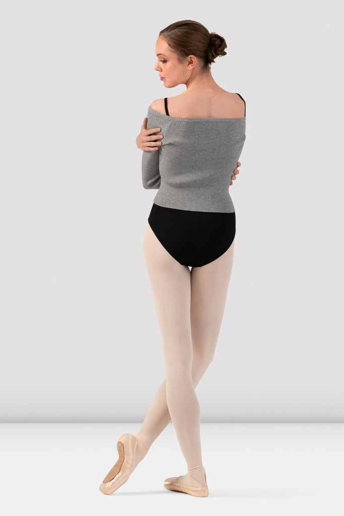 Ladies Lyra Cropped Knit Sweater - BLOCH US