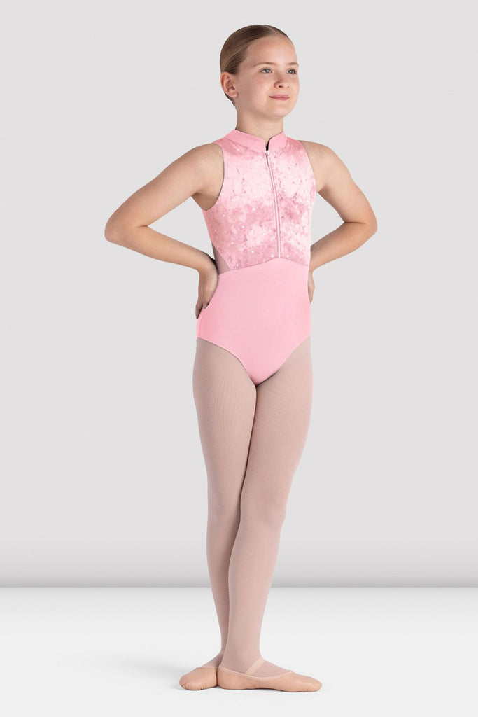 Girls Tanya Zip Front Leotard - BLOCH US