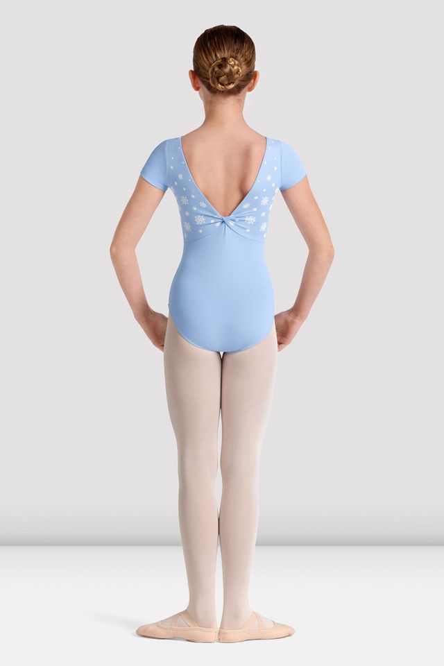 Girls Mirella Kaleidoscope Boat Neck Leotard - BLOCH US
