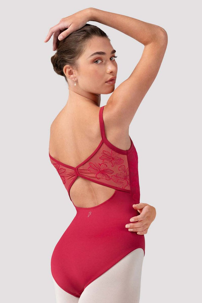 Ladies Lorelei Floral Camisole Leotard - BLOCH US