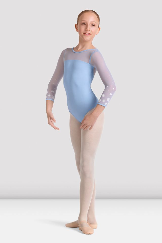 Girls Mirella Kaleidoscope 3/4 Sleeve Leotard - BLOCH US