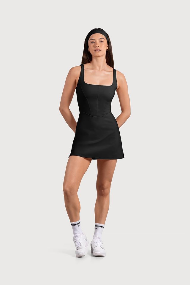 court dress for ladies Active BLOCHeverhold Ace Tennis Dress, Black – BLOCH Dance US casual court outfits