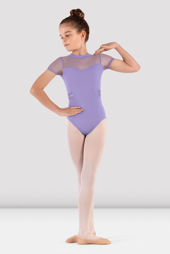 Girls Meghan Cap Sleeve Leotard - BLOCH US