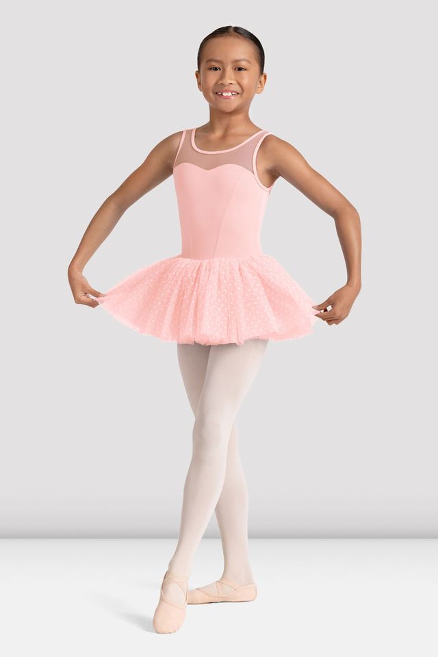 BLOCH Girls Mirella Kaleidoscope Tank Tutu Dress, Pink, Size: 4-6 BLOCH Girls Mirella Kaleidoscope Tank Tutu Dress, Pink, Size: 4-6