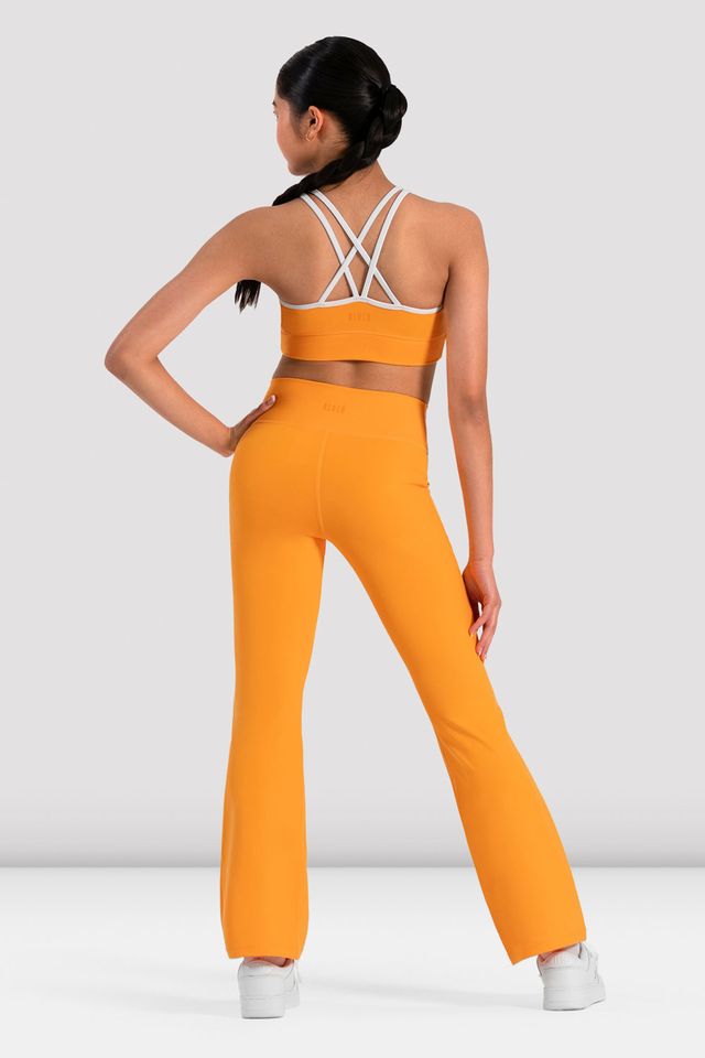 Girls Signature Flare Legging - BLOCH US