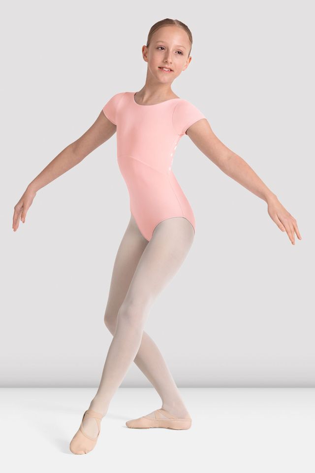 Girls Mirella Kaleidoscope Boat Neck Leotard - BLOCH US