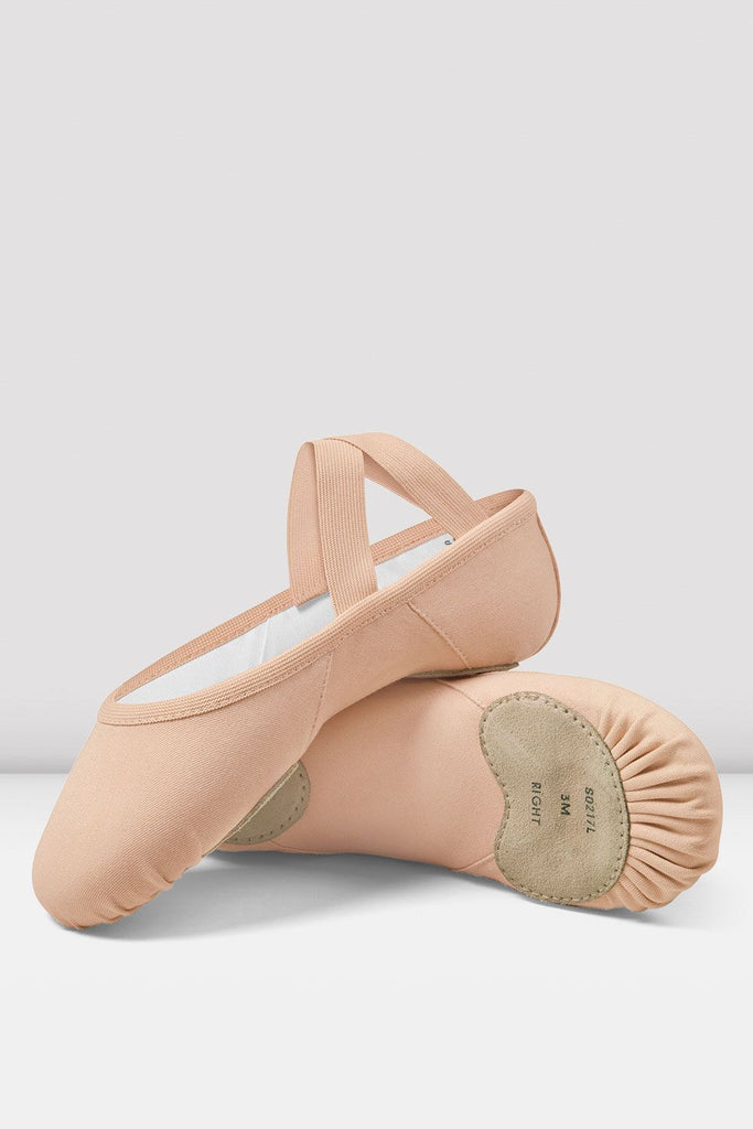 Ladies Elation Canvas Ballet Shoes - BLOCH US