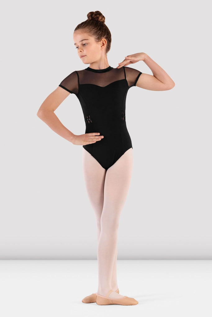 Girls Meghan Cap Sleeve Leotard - BLOCH US