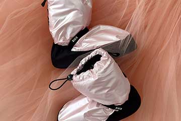 Shop BLOCH'S New Metallic Warm Up Booties