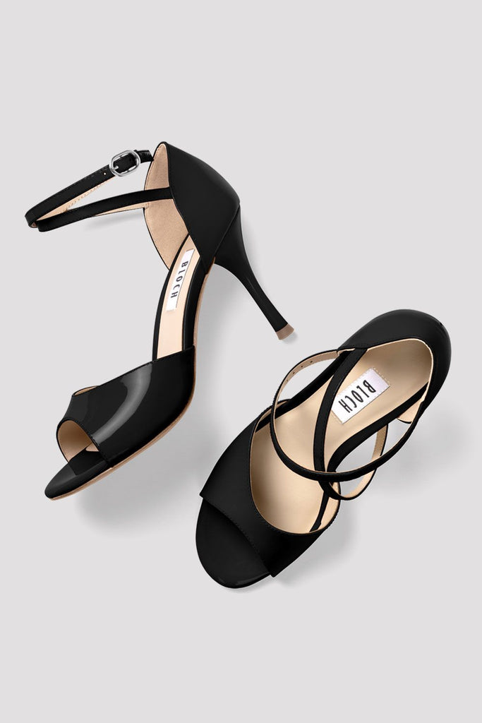 Ladies Malena Patent Argentine Tango Shoes - BLOCH US