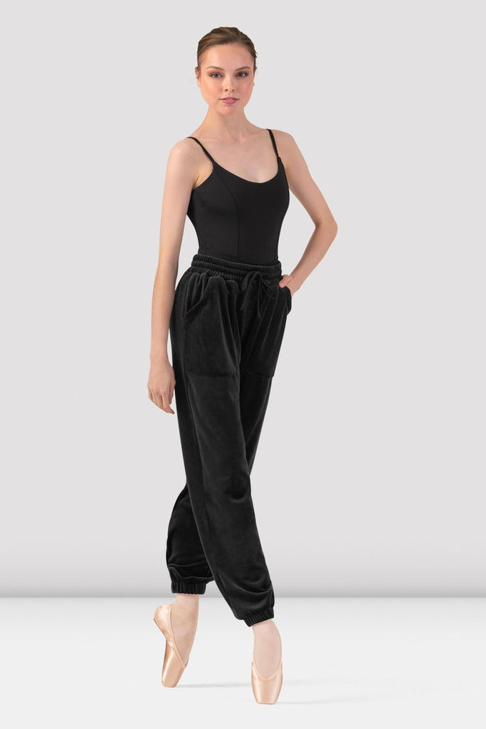 Ladies Gloria Velvet Sweatpant - BLOCH US