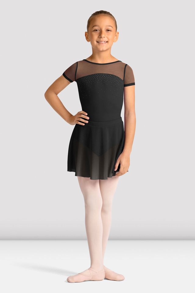 Girls Mirella Celestia Mesh Skirt, Black – BLOCH Dance US