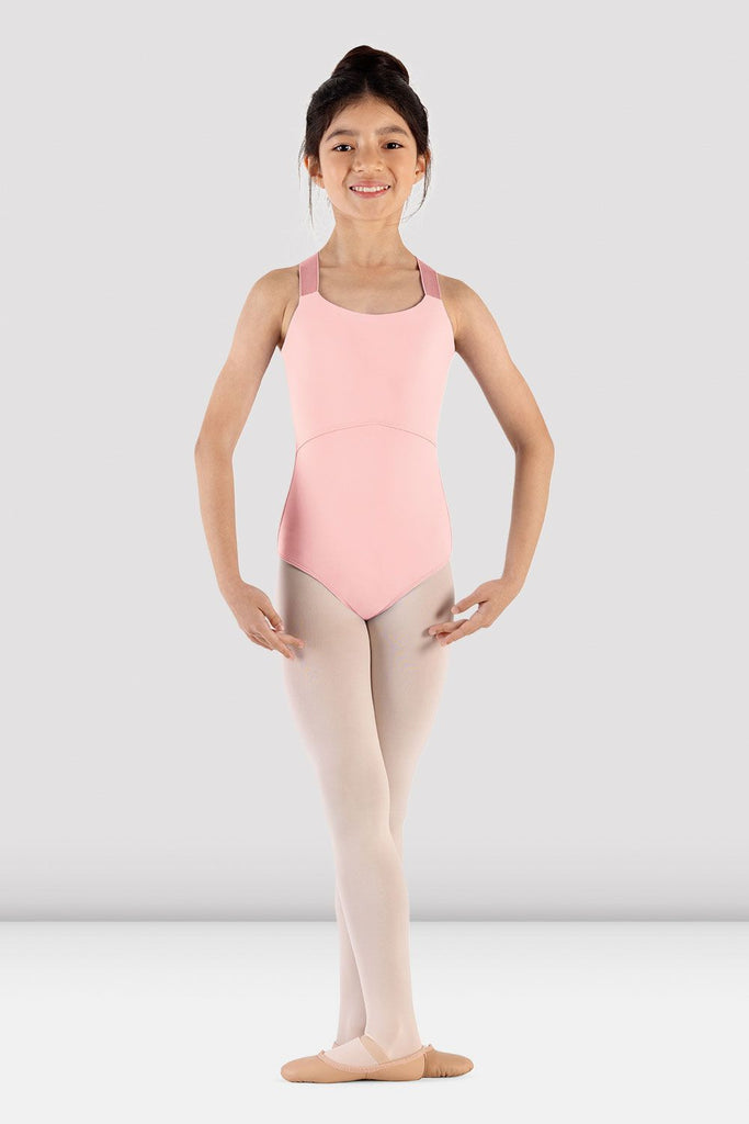 Girls Mirella Majesty Cross Back Leotard - BLOCH US