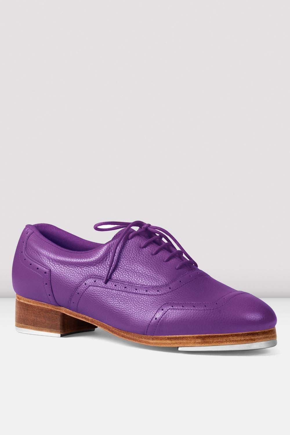 purple spike dress shoes Men's Vintage Spike Dress Loafers Slip On Fashion