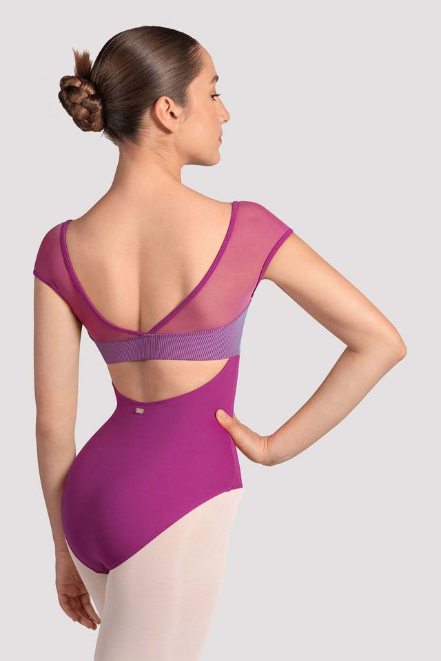 Ladies Mirella Zephyr Cap Sleeve Leotard - BLOCH US
