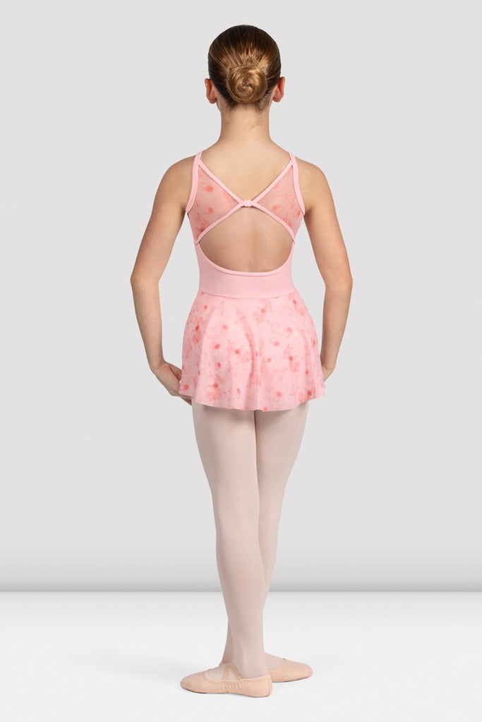 Girls Hazel Floral Camisole Skirted Leotard - BLOCH US