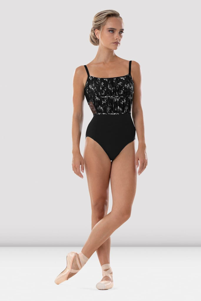 Ladies Ayla Floral Camisole Leotard - BLOCH US