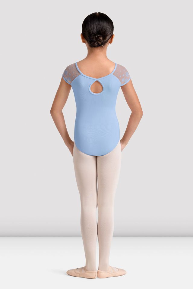 Girls Mirella Kaleidoscope Cap Sleeve Leotard - BLOCH US