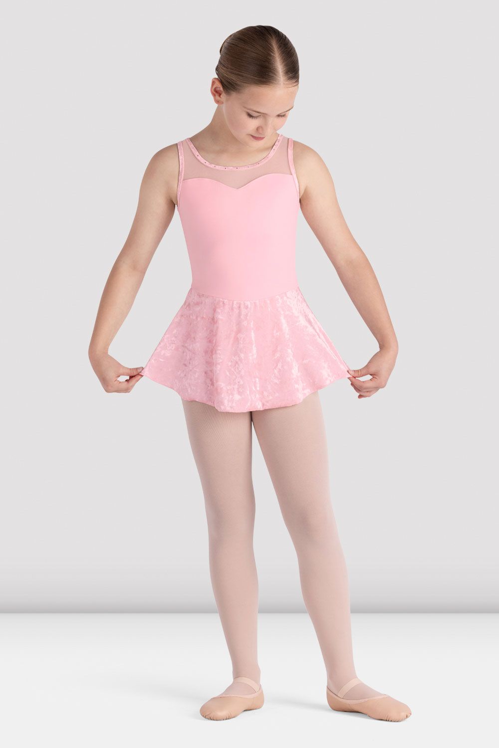 Girls Lulu Tank Skirted Leotard, Pink – BLOCH Dance US Girls Lulu Tank Skirted Leotard, Pink – BLOCH Dance US