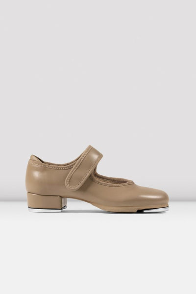 チア BLOCH エラスター ブーティー レザー TAN サイズ6 Childrens Allie Tap Shoe, Tan – BLOCH Dance US