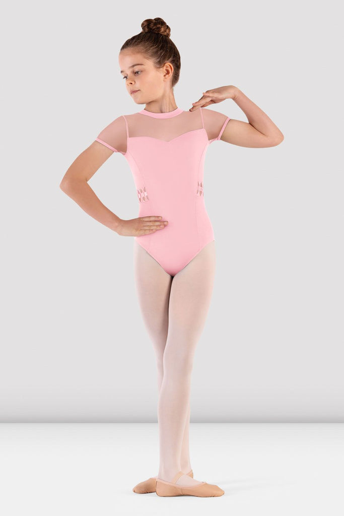 Girls Meghan Cap Sleeve Leotard - BLOCH US