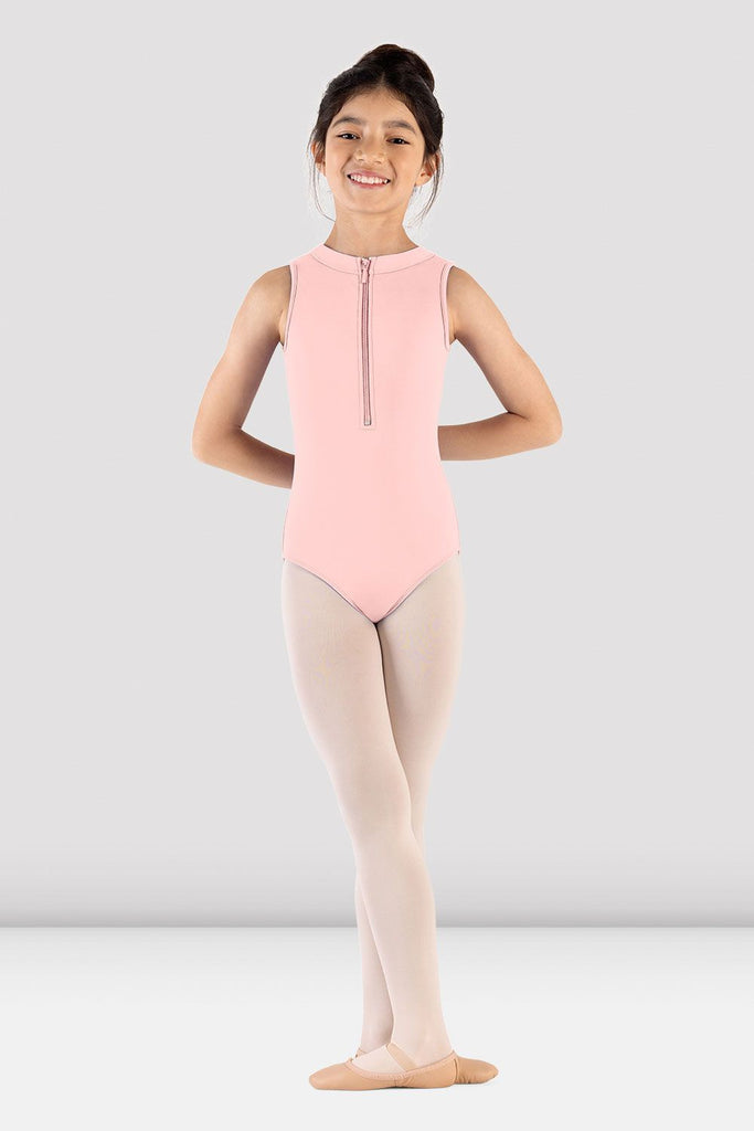 Girls Mirella Majesty Zip Front Leotard - BLOCH US